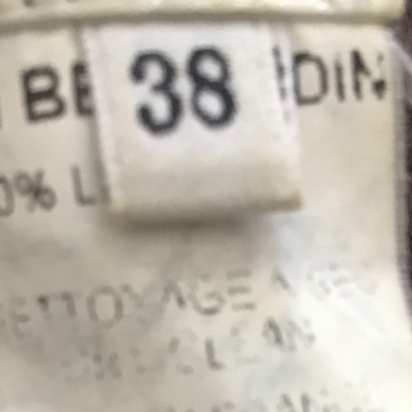 Kim Bernardin Paris Dress 2 Piece Separates Made In France Linen 38 - Picture 10 of 10